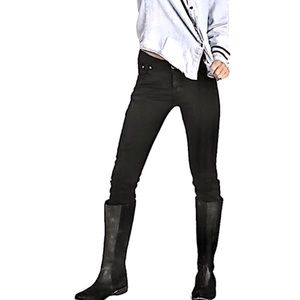 One Teaspoon X Black Moleskin Loonies